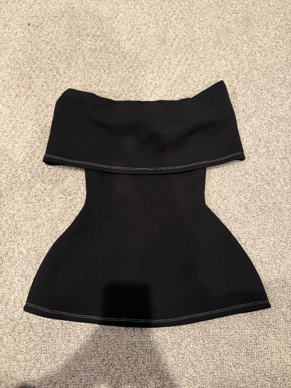WeWoreWhat Women's Off Shoulder Fold Over Top